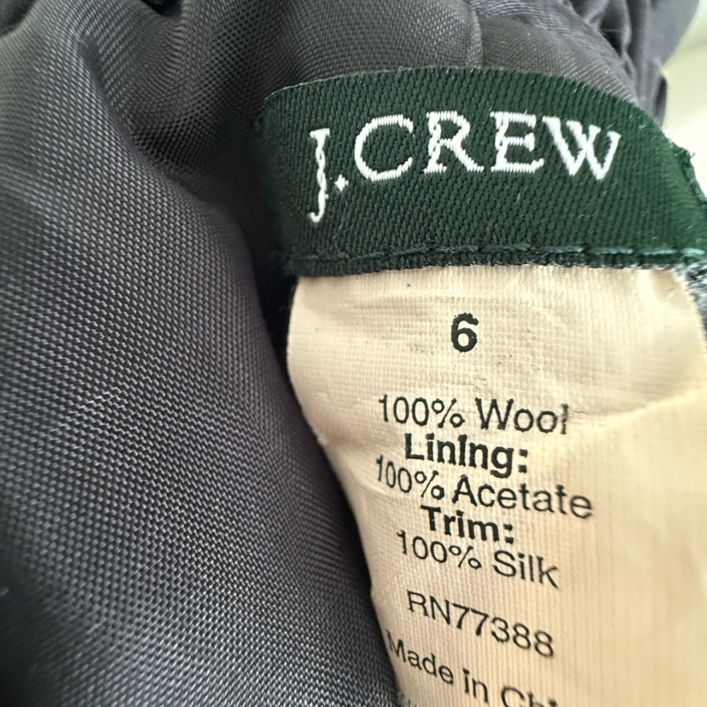 J.Crew Women’s Blazer Size 6 – 100% wool - Picture 9 of 14